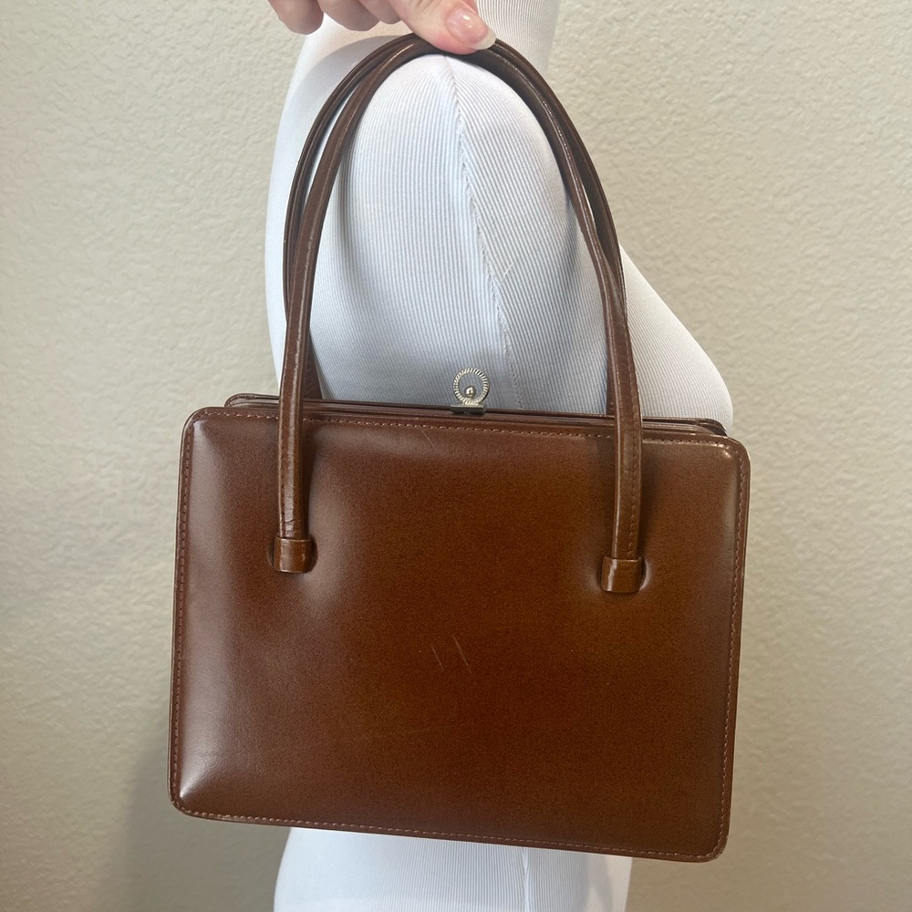 Vintage Brown Frame Handbag